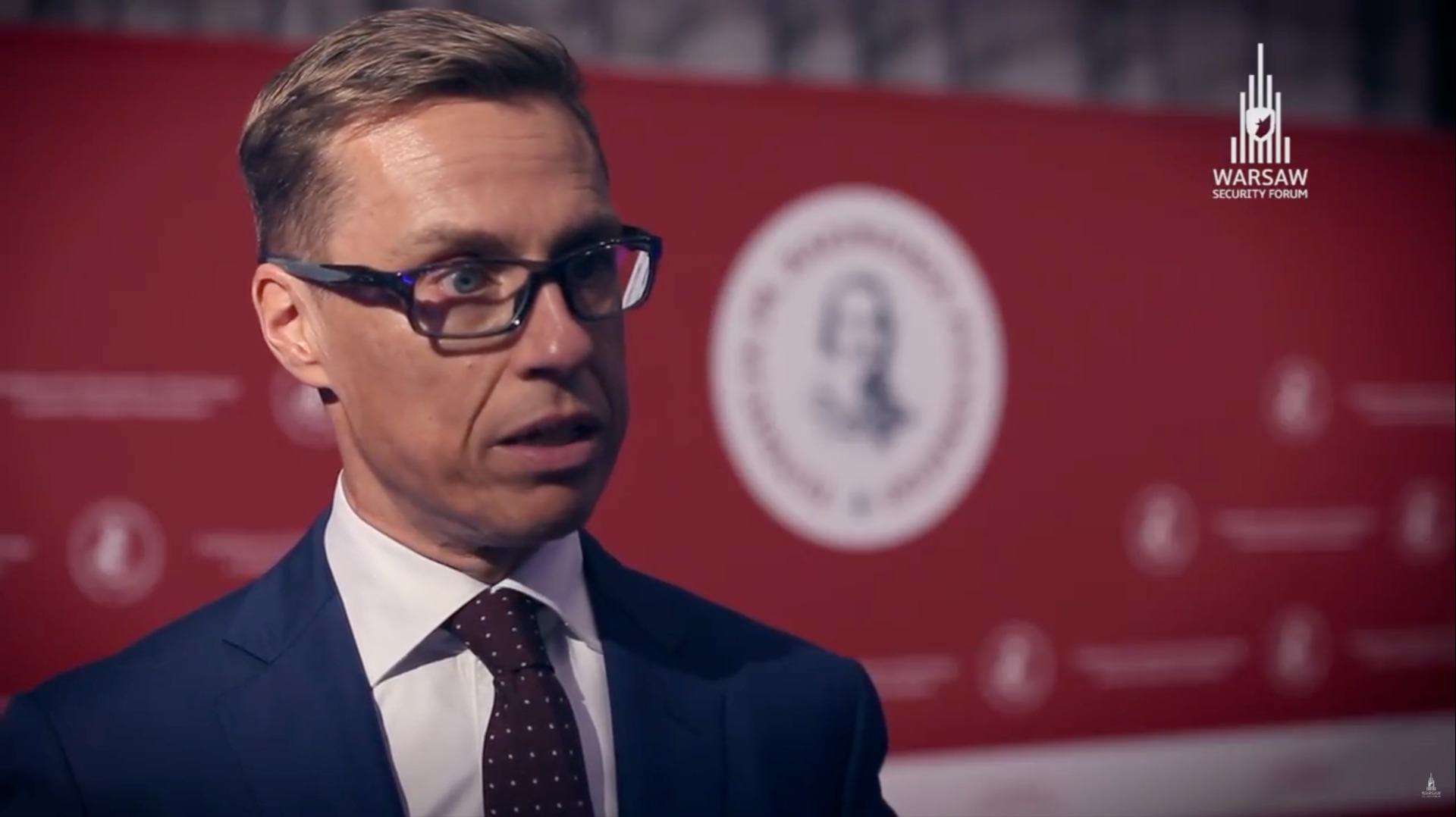 Alexander Stubb sobre las amenazas actuales a la seguridad y el Foro de Seguridad de Varsovia