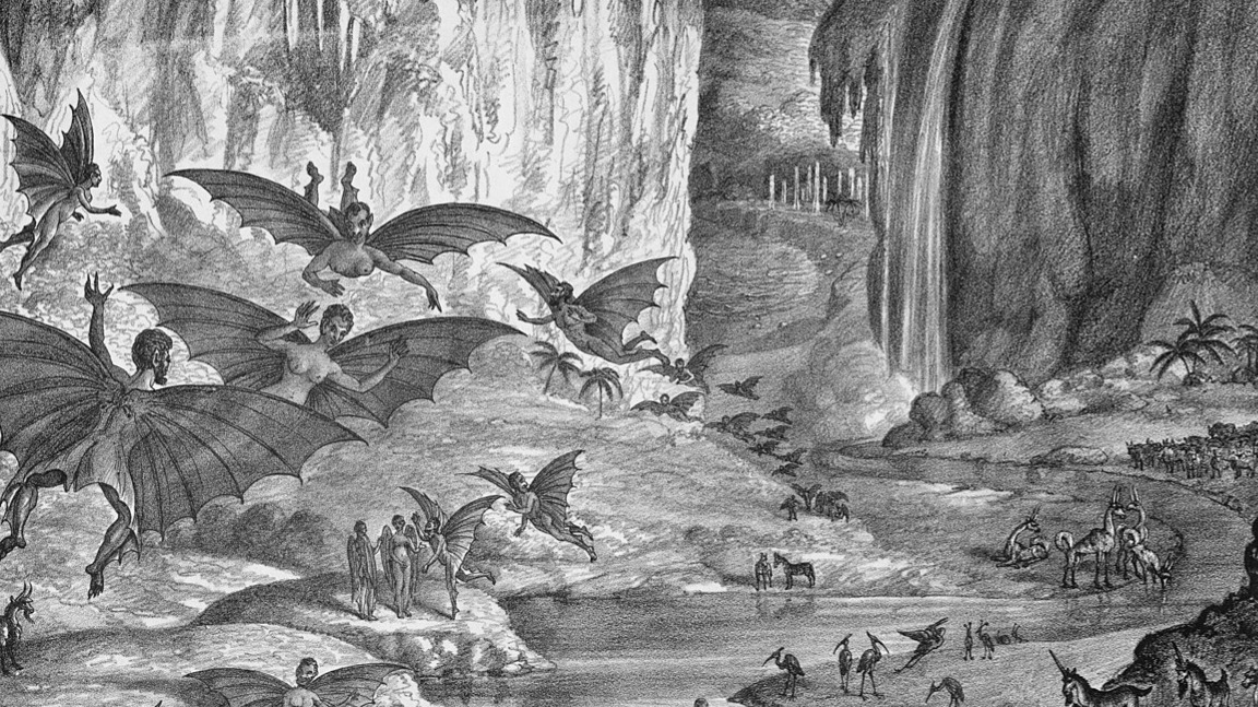 How a Newspaper Convinced New York That Bat-Winged People Lived on the Moon